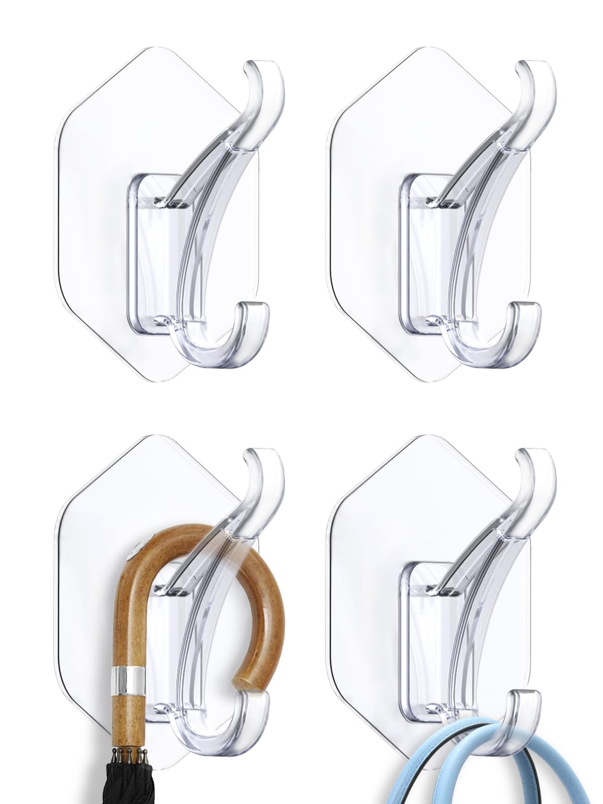 Adhesive Coat Hooks