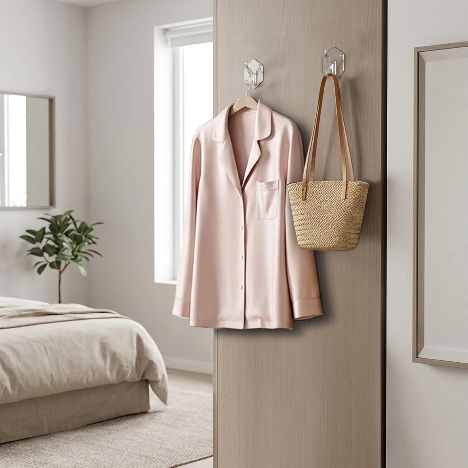Adhesive Coat Hooks image 9